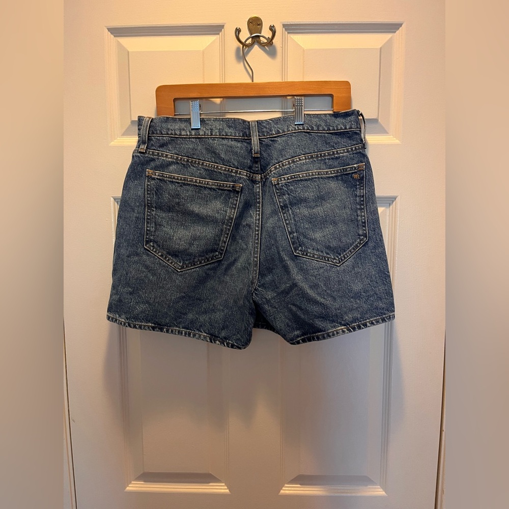 Madewell Medium Blue Denim Jean Shorts - Picture 6 of 6